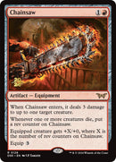 Chainsaw [Duskmourn: House of Horror Prerelease Promos] - Destination Retro