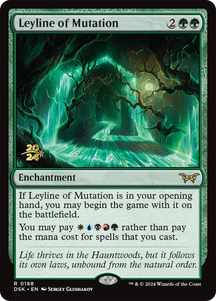 Leyline of Mutation [Duskmourn: House of Horror Prerelease Promos] - Destination Retro