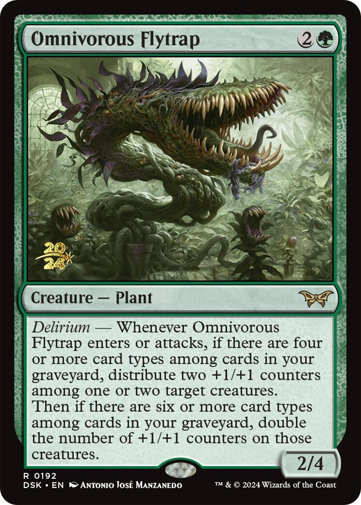 Omnivorous Flytrap [Duskmourn: House of Horror Prerelease Promos] - Destination Retro