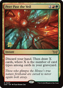 Peer Past the Veil [Duskmourn: House of Horror Prerelease Promos] - Destination Retro