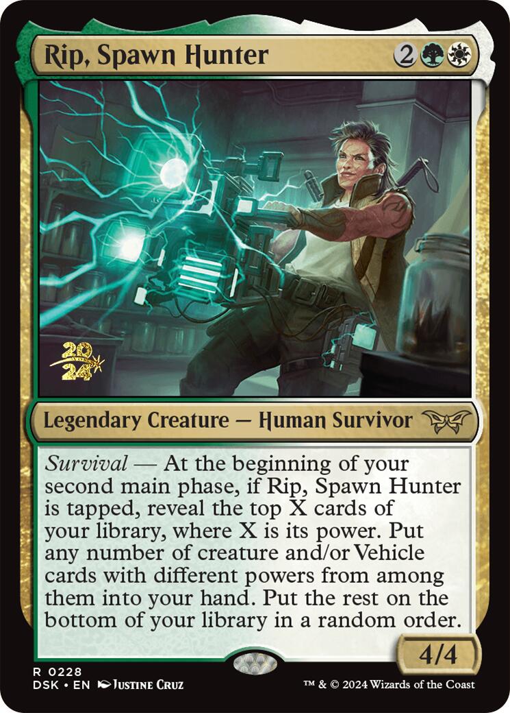 Rip, Spawn Hunter [Duskmourn: House of Horror Prerelease Promos] - Destination Retro