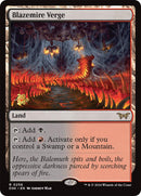 Blazemire Verge [Duskmourn: House of Horror Prerelease Promos] - Destination Retro