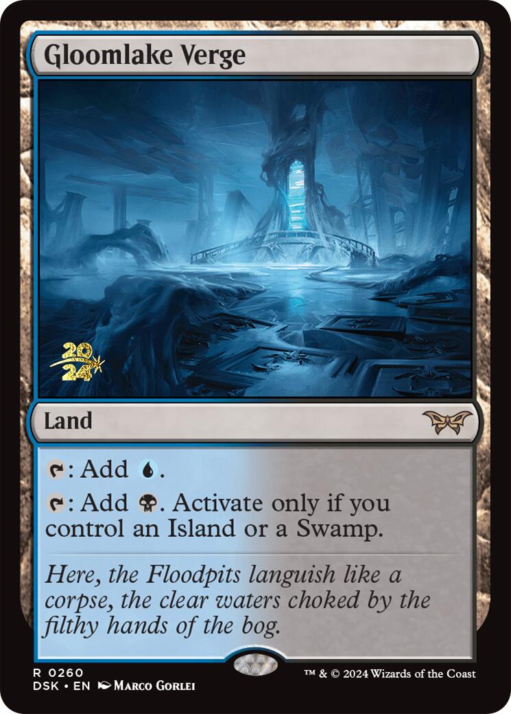 Gloomlake Verge [Duskmourn: House of Horror Prerelease Promos] - Destination Retro