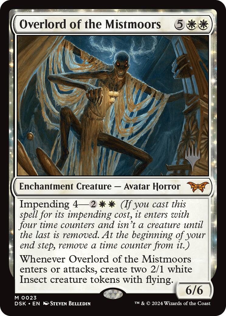Overlord of the Mistmoors (Promo Pack) [Duskmourn: House of Horror Promos] - Destination Retro