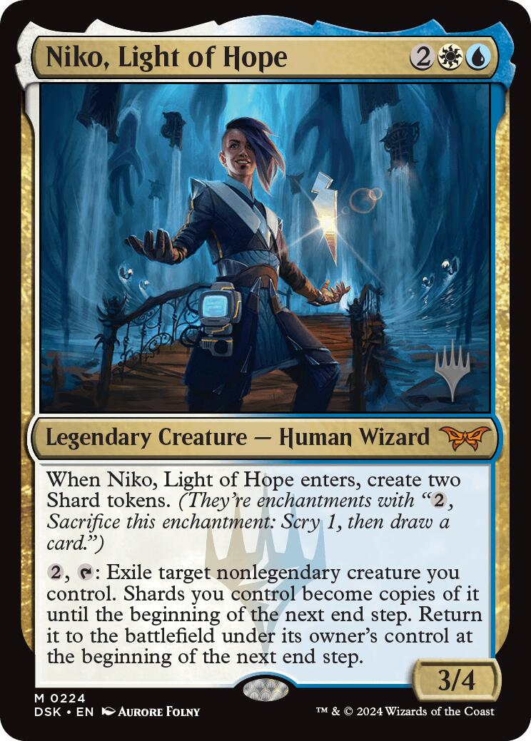 Niko, Light of Hope (Promo Pack) [Duskmourn: House of Horror Promos] - Destination Retro