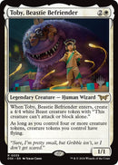 Toby, Beastie Befriender (Promo Pack) [Duskmourn: House of Horror Promos] - Destination Retro
