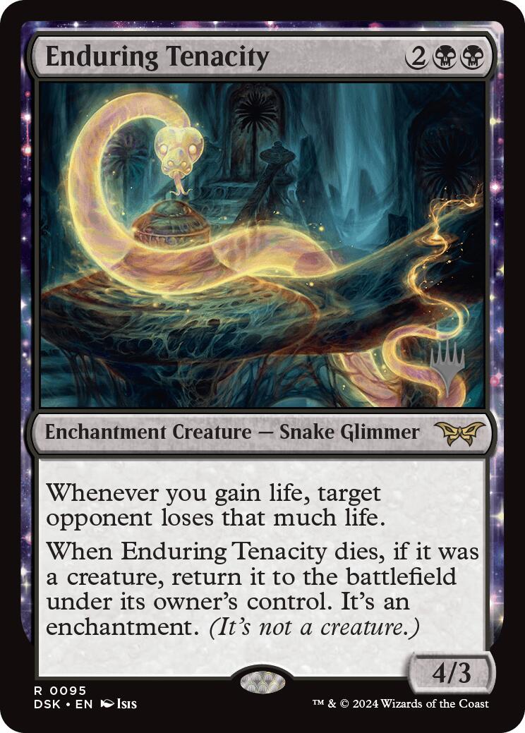 Enduring Tenacity (Promo Pack) [Duskmourn: House of Horror Promos] - Destination Retro