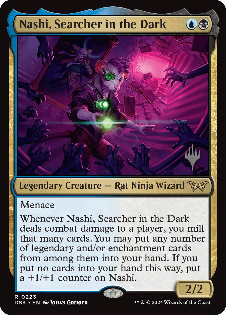 Nashi, Searcher in the Dark (Promo Pack) [Duskmourn: House of Horror Promos] - Destination Retro