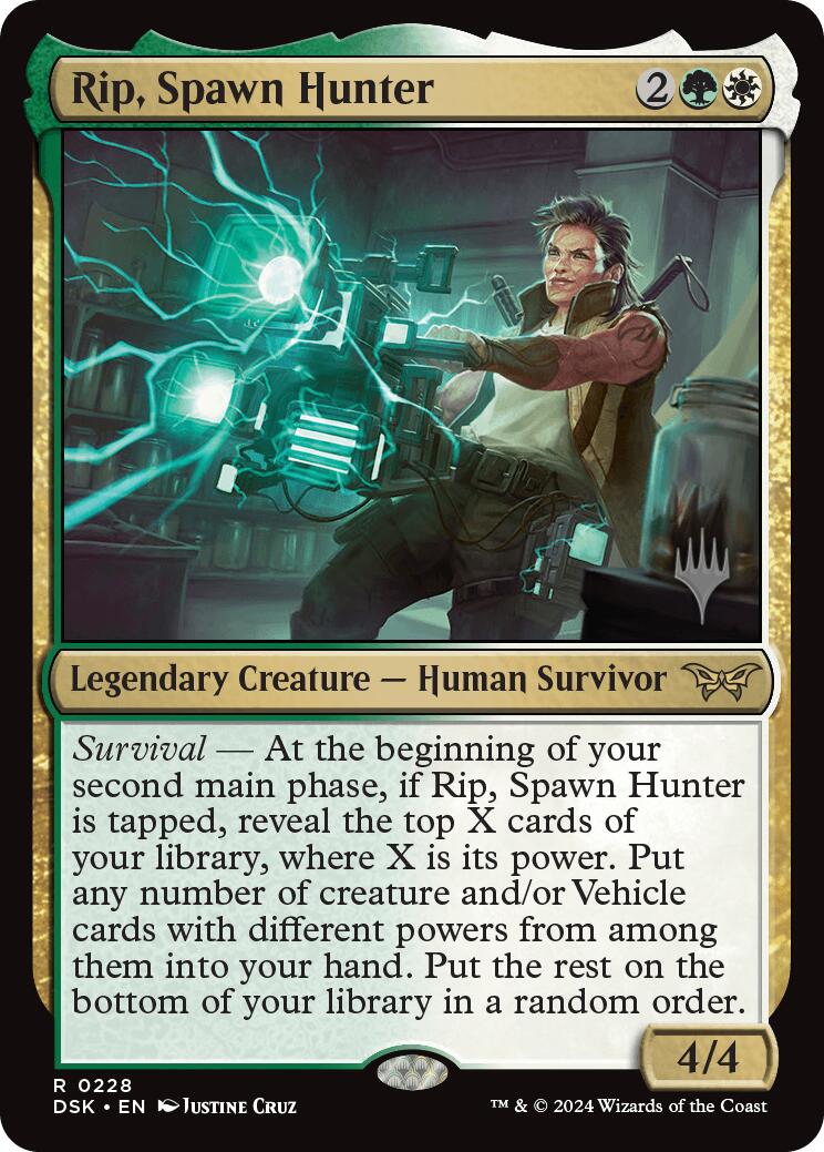 Rip, Spawn Hunter (Promo Pack) [Duskmourn: House of Horror Promos] - Destination Retro