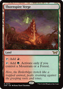 Thornspire Verge (Promo Pack) [Duskmourn: House of Horror Promos] - Destination Retro