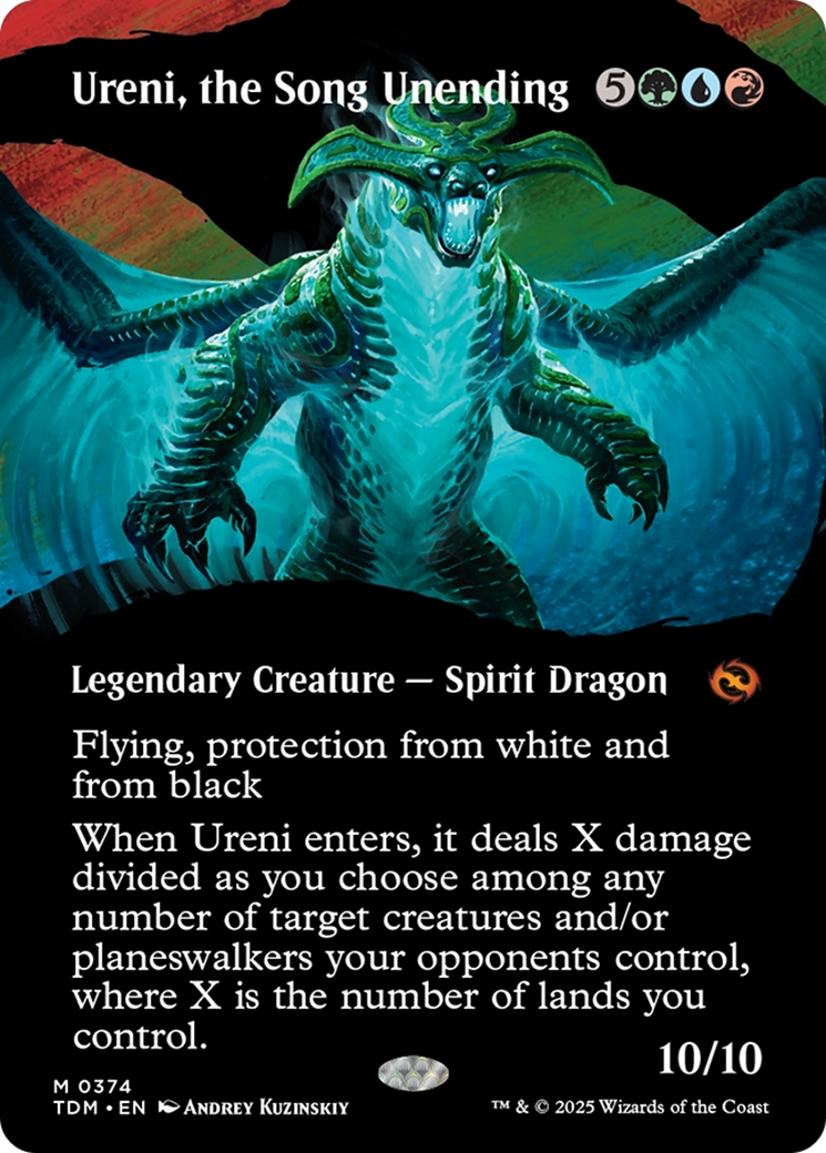 Ureni, the Song Unending (Borderless) [Tarkir: Dragonstorm] - Destination Retro