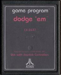 Dodge 'Em [Text Label] - Atari 2600 - Destination Retro
