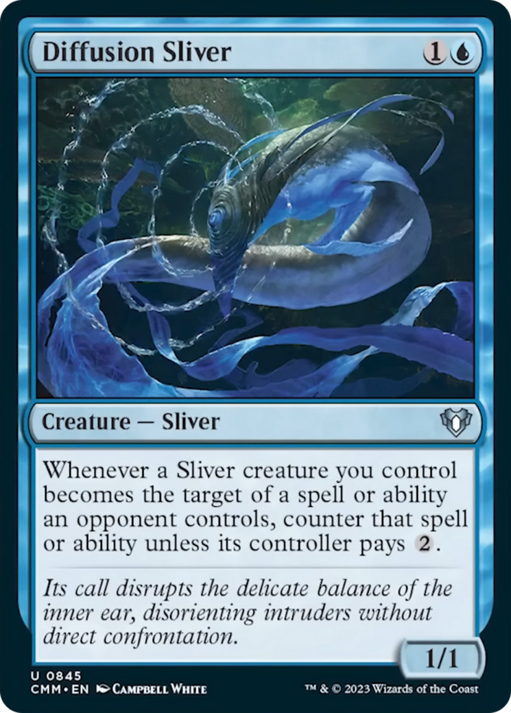 Diffusion Sliver [Commander Masters] - Destination Retro