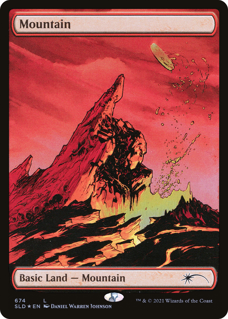 Mountain (674) [Secret Lair Drop Promos] - Destination Retro
