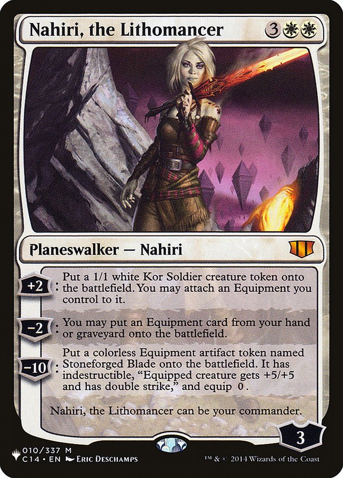 Nahiri, the Lithomancer [The List] - Destination Retro