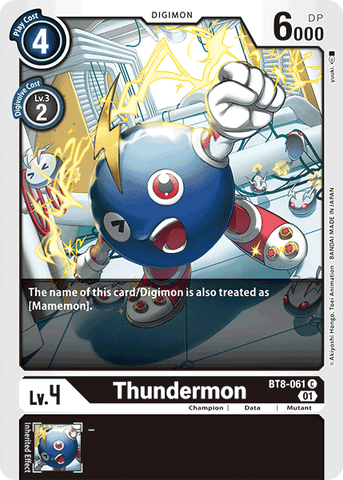 Thundermon [BT8-061] [New Awakening] - Destination Retro