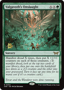 Valgavoth's Onslaught [Duskmourn: House of Horror Prerelease Promos] - Destination Retro