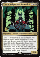 Victor, Valgavoth's Seneschal [Duskmourn: House of Horror Prerelease Promos] - Destination Retro