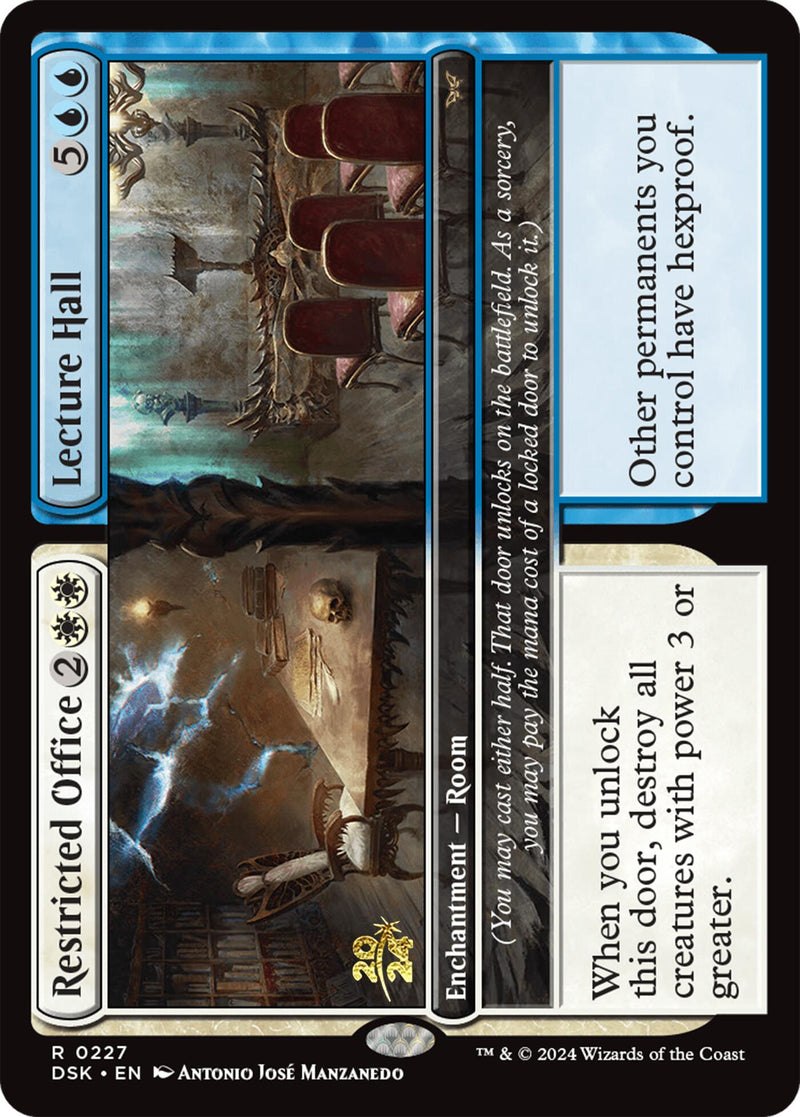 Restricted Office // Lecture Hall [Duskmourn: House of Horror Prerelease Promos] - Destination Retro