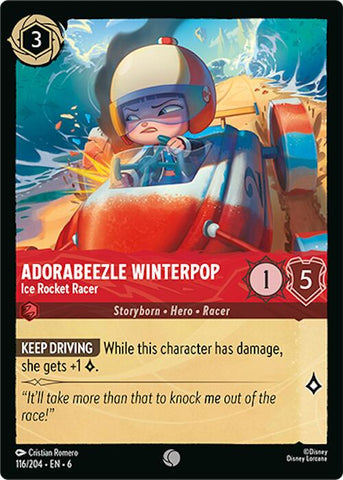 Adorabeezle Winterpop - Ice Rocket Racer (116/204) [Azurite Sea] - Destination Retro