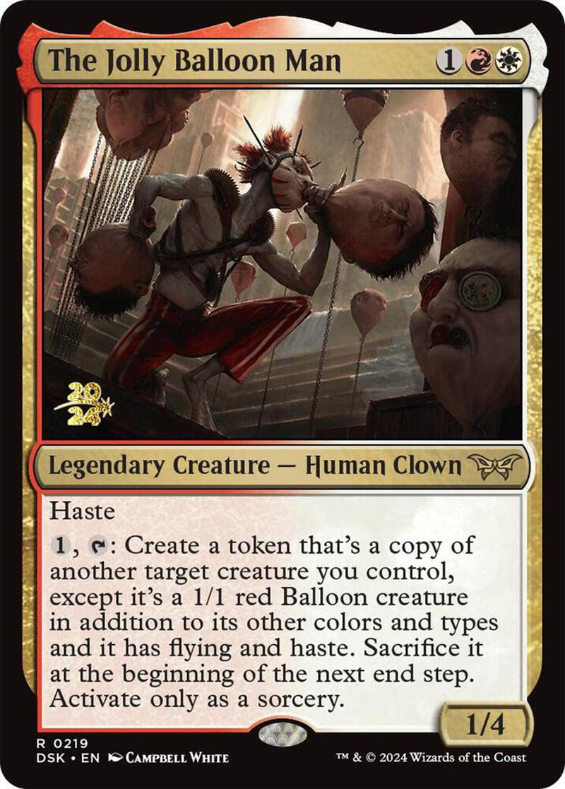 The Jolly Balloon Man [Duskmourn: House of Horror Prerelease Promos] - Destination Retro