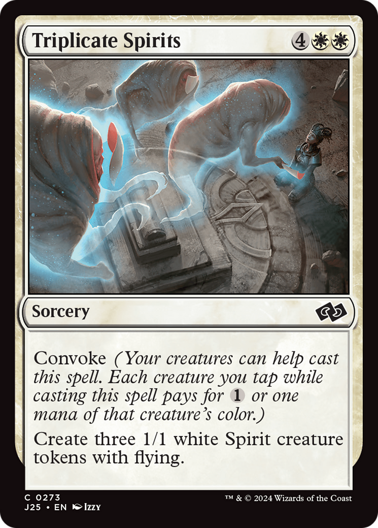 Triplicate Spirits [Foundations Jumpstart] - Destination Retro