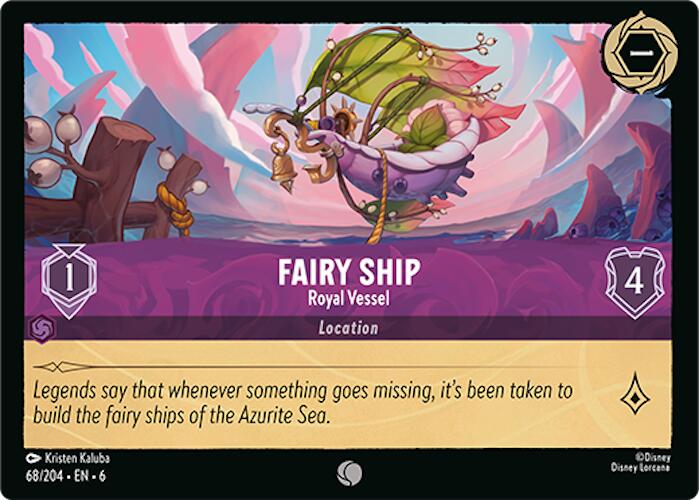 Fairy Ship - Royal Vessel (68/204) [Azurite Sea] - Destination Retro