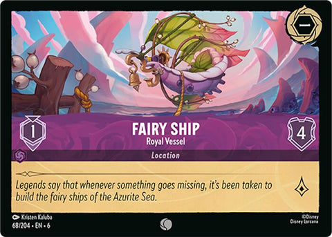 Fairy Ship - Royal Vessel (68/204) [Azurite Sea] - Destination Retro
