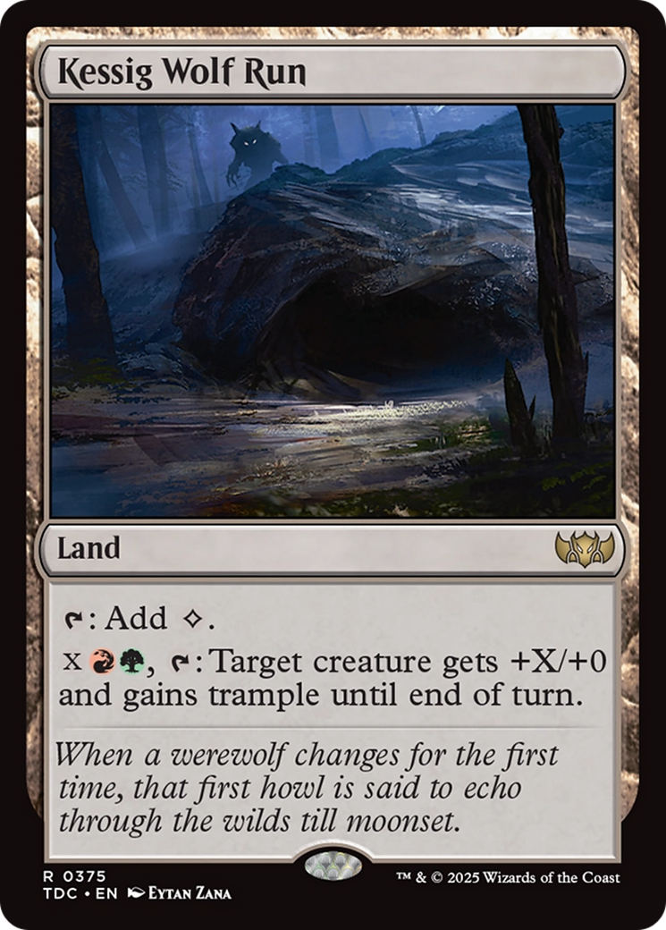 Kessig Wolf Run [Tarkir: Dragonstorm Commander] - Destination Retro