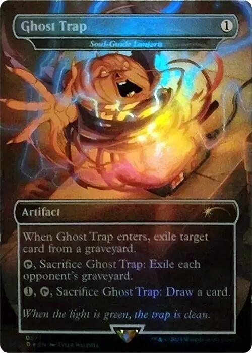 Ghost Trap - Soul-Guide Lantern (Rainbow Foil) [Secret Lair Drop Series] - Destination Retro