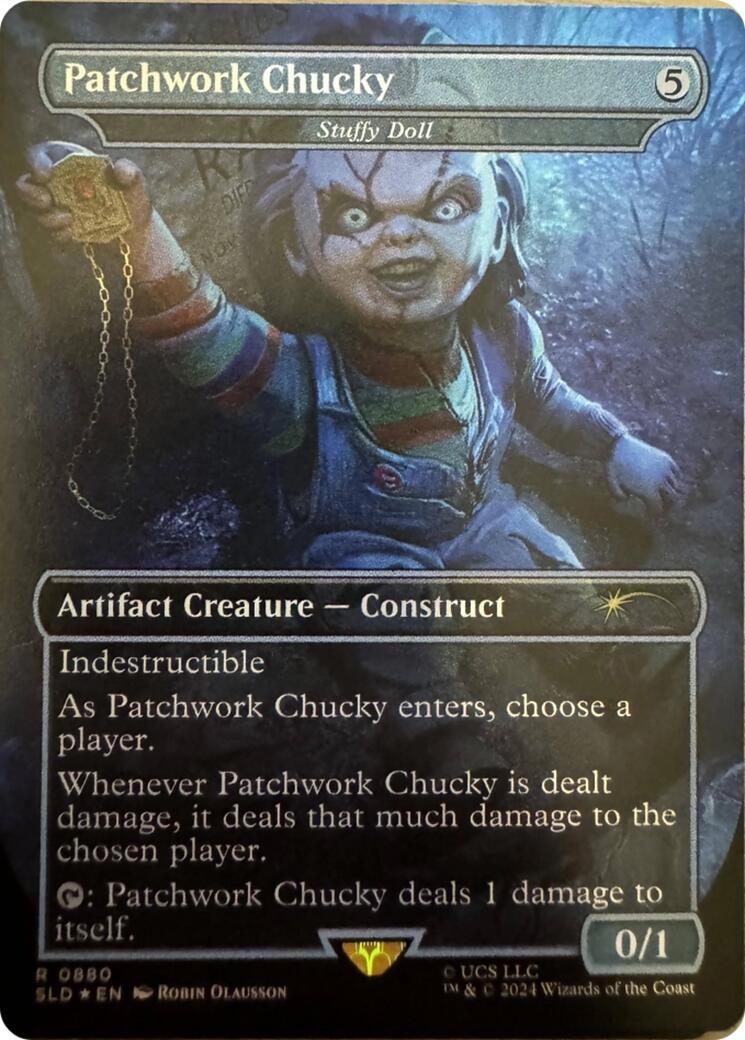 Patchwork Chucky - Stuffy Doll [Secret Lair Drop Series] - Destination Retro
