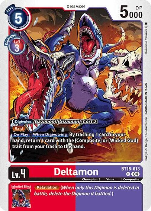 Deltamon [BT18-013] [Release Special Booster Ver.2.0] - Destination Retro