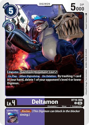 Deltamon [BT19-069] [Release Special Booster Ver.2.0] - Destination Retro