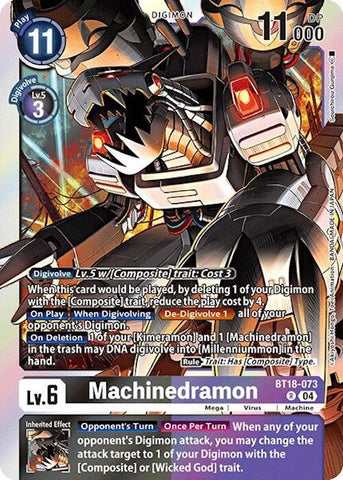 Machinedramon [BT18-073] [Release Special Booster Ver.2.0] - Destination Retro