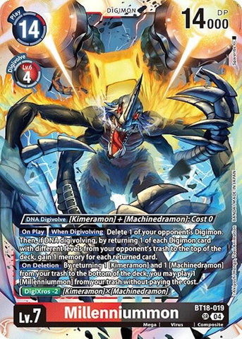 Millenniummon [BT18-019] [Release Special Booster Ver.2.0] - Destination Retro