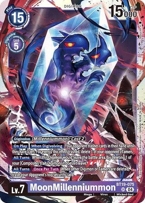 MoonMillenniummon [BT19-075] [Release Special Booster Ver.2.0] - Destination Retro