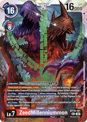 ZeedMillenniummon [BT19-101] [Release Special Booster Ver.2.5] - Destination Retro