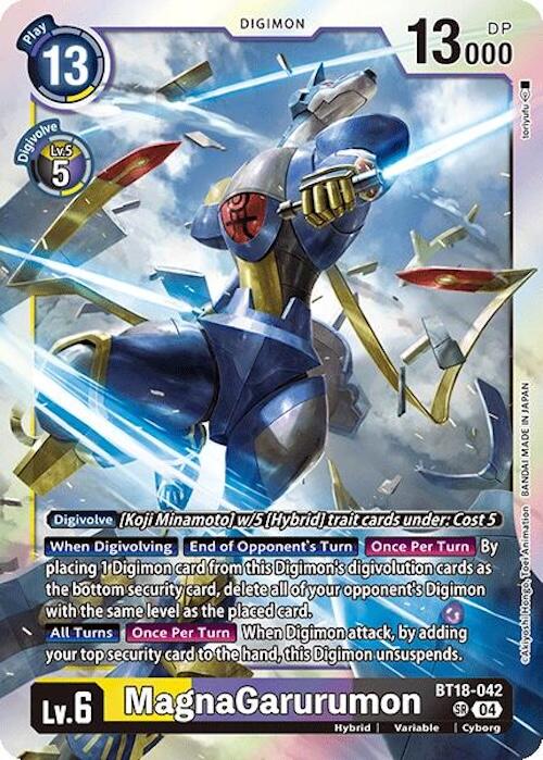 MagnaGarurumon [BT18-042] [Release Special Booster Ver.2.0] - Destination Retro
