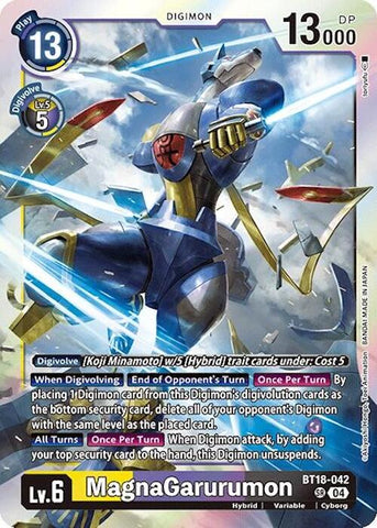 MagnaGarurumon [BT18-042] [Release Special Booster Ver.2.0] - Destination Retro