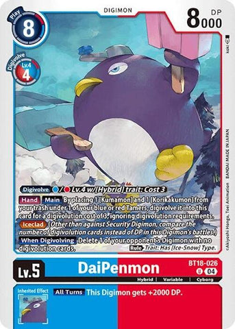 DaiPenmon [BT18-026] [Release Special Booster Ver.2.0] - Destination Retro