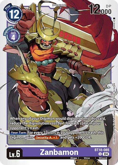 Zanbamon [BT18-085] [Release Special Booster Ver.2.0] - Destination Retro
