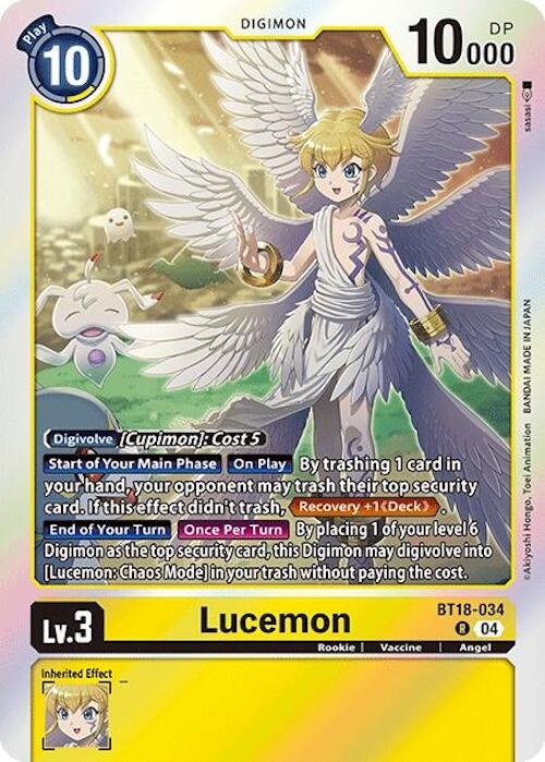 Lucemon [BT18-034] [Release Special Booster Ver.2.0] - Destination Retro