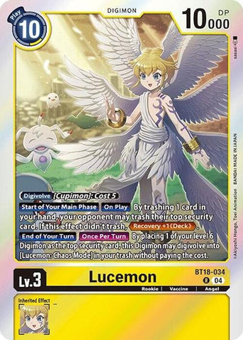 Lucemon [BT18-034] [Release Special Booster Ver.2.0] - Destination Retro