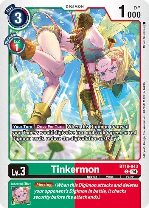 Tinkermon [BT18-043] [Release Special Booster Ver.2.0] - Destination Retro