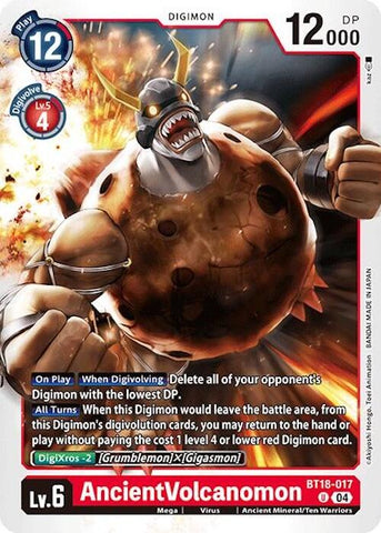 AncientVolcanomon [BT18-017] [Release Special Booster Ver.2.0] - Destination Retro