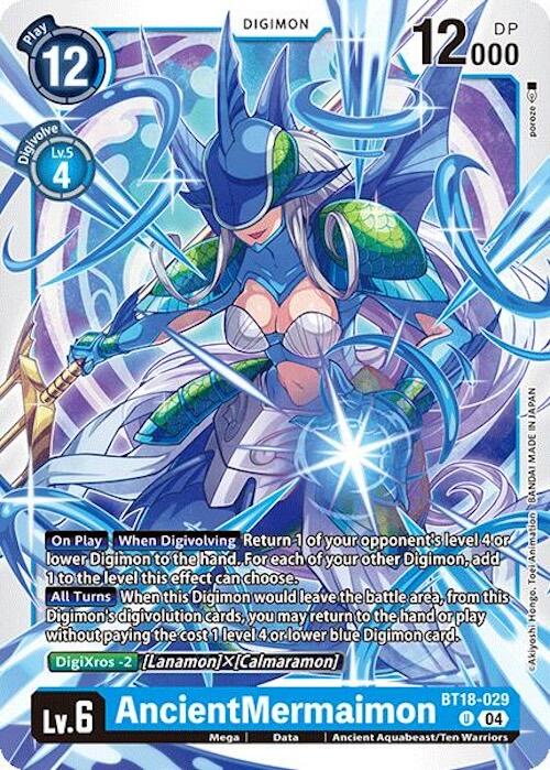 AncientMermaimon [BT18-029] [Release Special Booster Ver.2.0] - Destination Retro