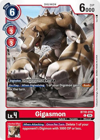 Gigasmon [BT18-014] [Release Special Booster Ver.2.0] - Destination Retro