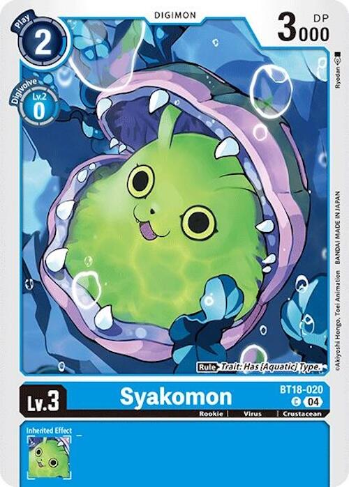 Syakomon [BT18-020] [Release Special Booster Ver.2.0] - Destination Retro