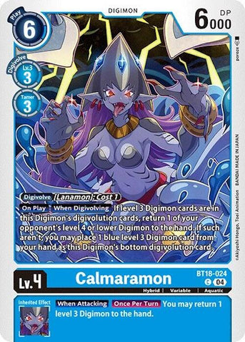 Calmaramon [BT18-024] [Release Special Booster Ver.2.0] - Destination Retro