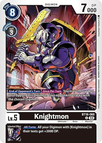 Knightmon [BT18-069] [Release Special Booster Ver.2.0] - Destination Retro
